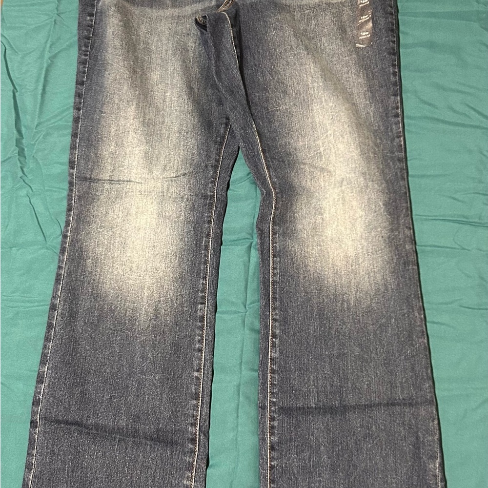 Maurices High Rise Dark Blue Jeans - Picture 5 of 5